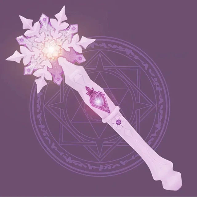 Princess Fairy Magic Wand Toy LED Glowing