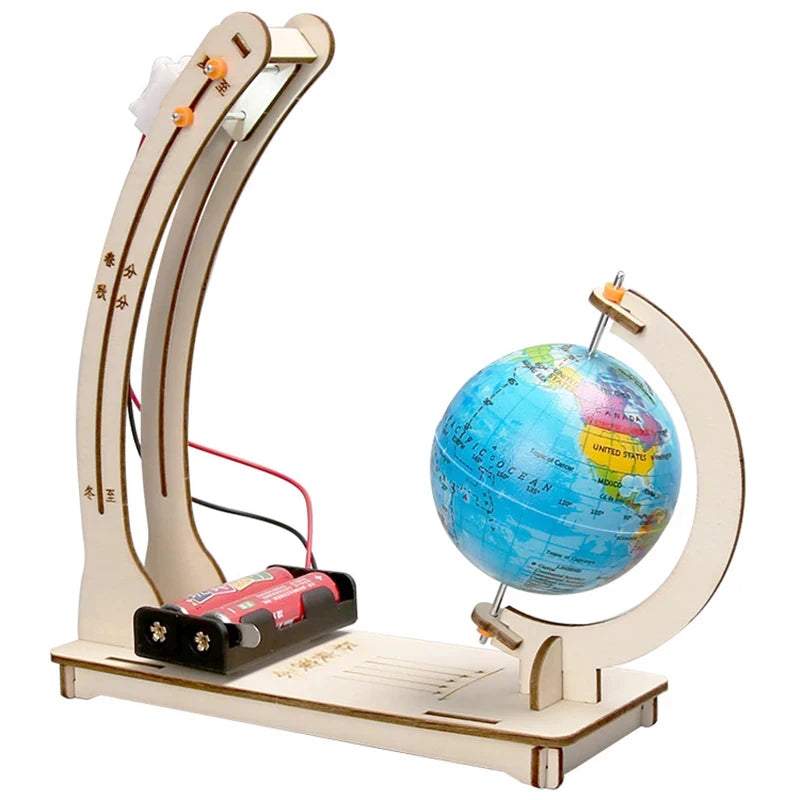 STEM Science Experiment Kit Earth Day Night Cycle Simulation DIY Model Kids