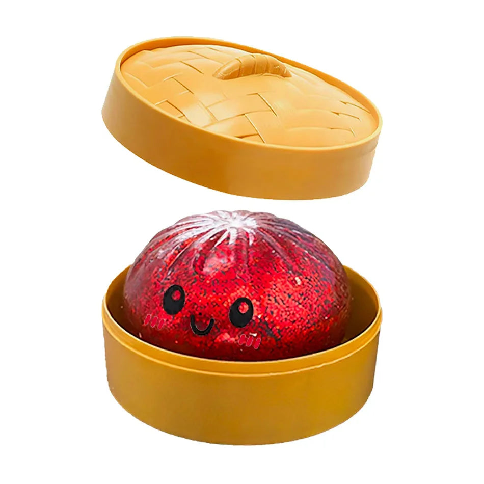 Glitter Dumpling Squishy Toy 6 Styles Box