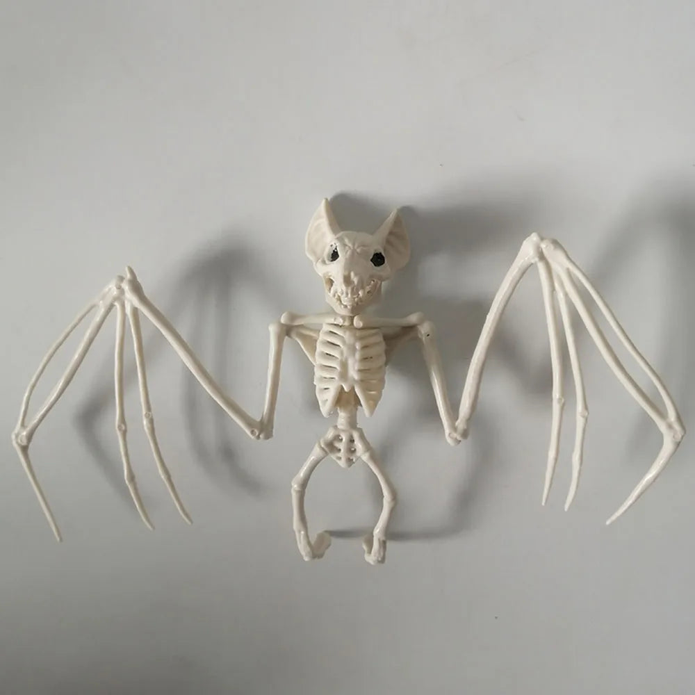 Halloween Animal Skeletons Creepy Bat Skeleton Model Horror Bat Bones Home Decor