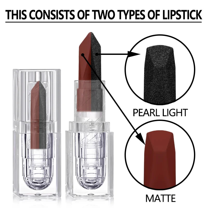 Lipstick Waterproof Long Lasting Moisturizing Matte