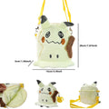 Gengar Mimikyu Snorlax Rowlet Lucario Plush Backpack Pokemon