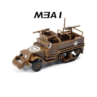 4D 1 72 Military Vehicles Assembly Puzzle Model Truck Tank Hummer War Machine