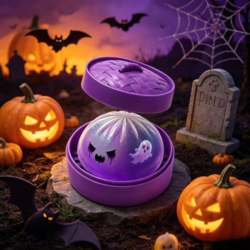 LED String Lights Halloween Pumpkin Ghost Decoration