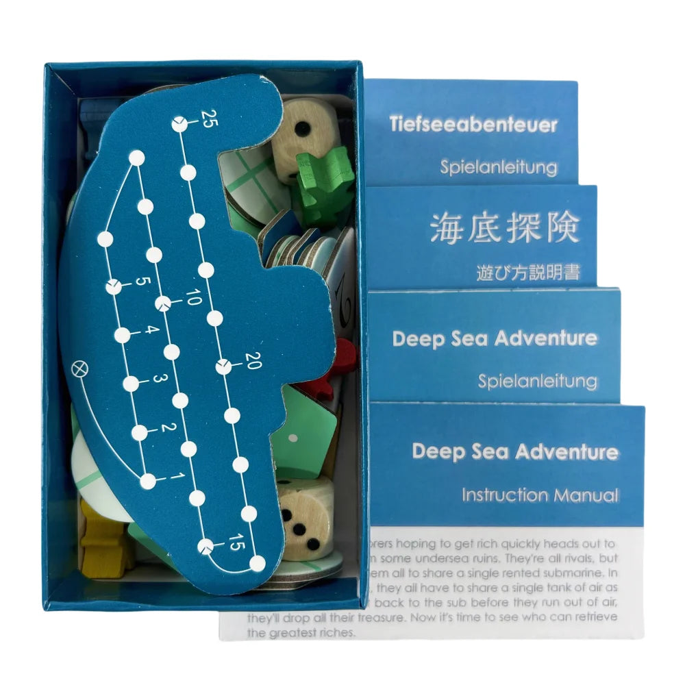 Deep Sea Adventure Board Game Card Game Family