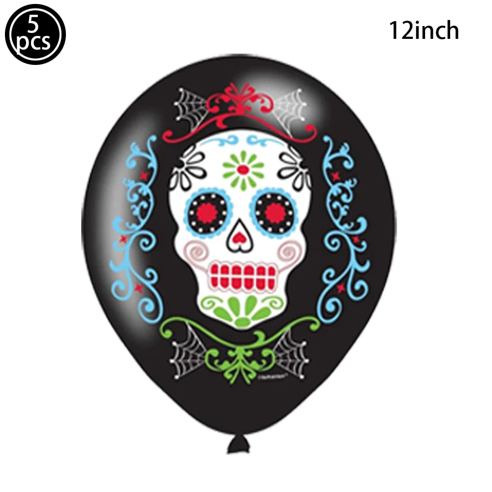 Halloween Inflatable Ghost Tree Balloons Pumpkins Mummy Outdoor Indoor Yard