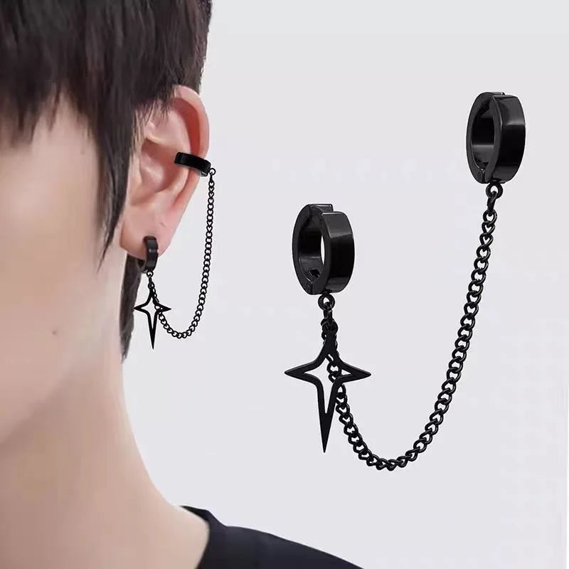 1Pcs Trendy Minimalist Stud Earrings Teens Ear