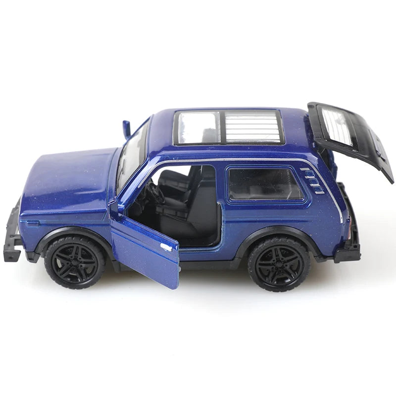 1 36 Niva Alloy Pullback Car Die-cast Metal Boy's Toy Powerful Pullback
