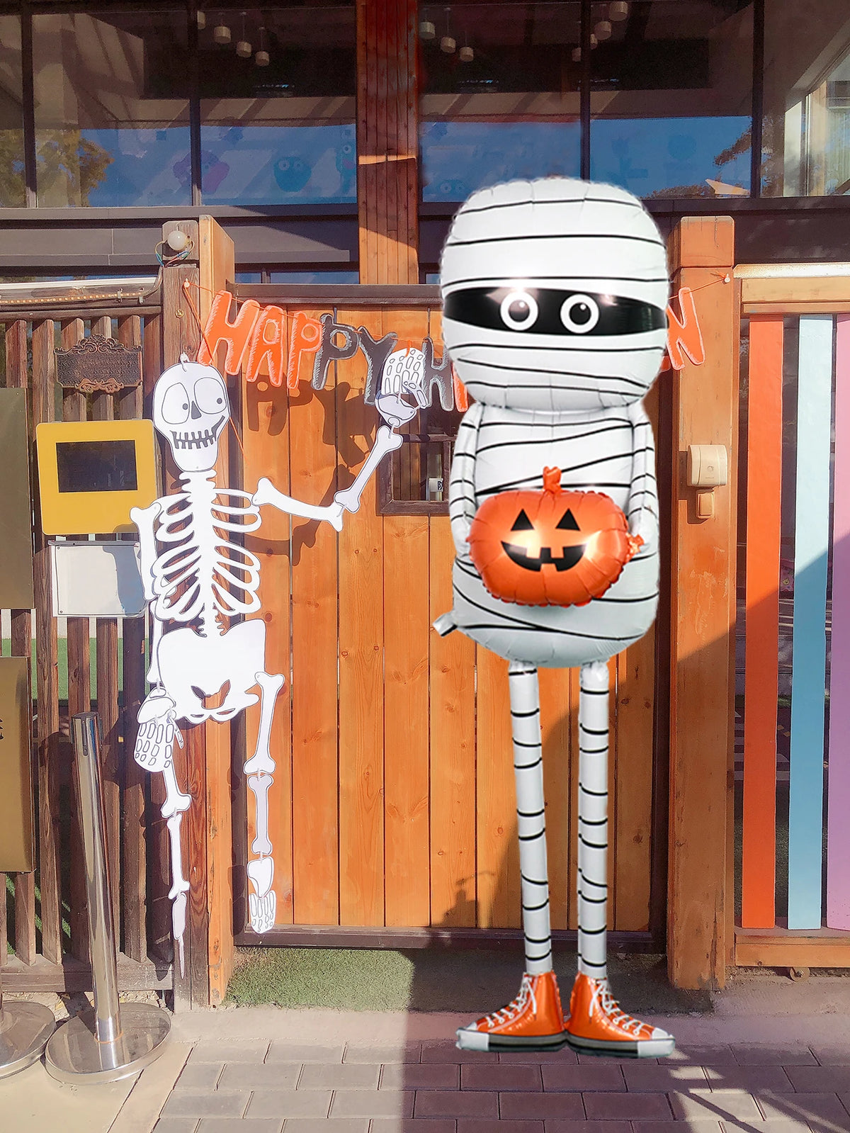 1pc Halloween Mummy balloon Pumpkin Halloween Decorations Trick Treat Party