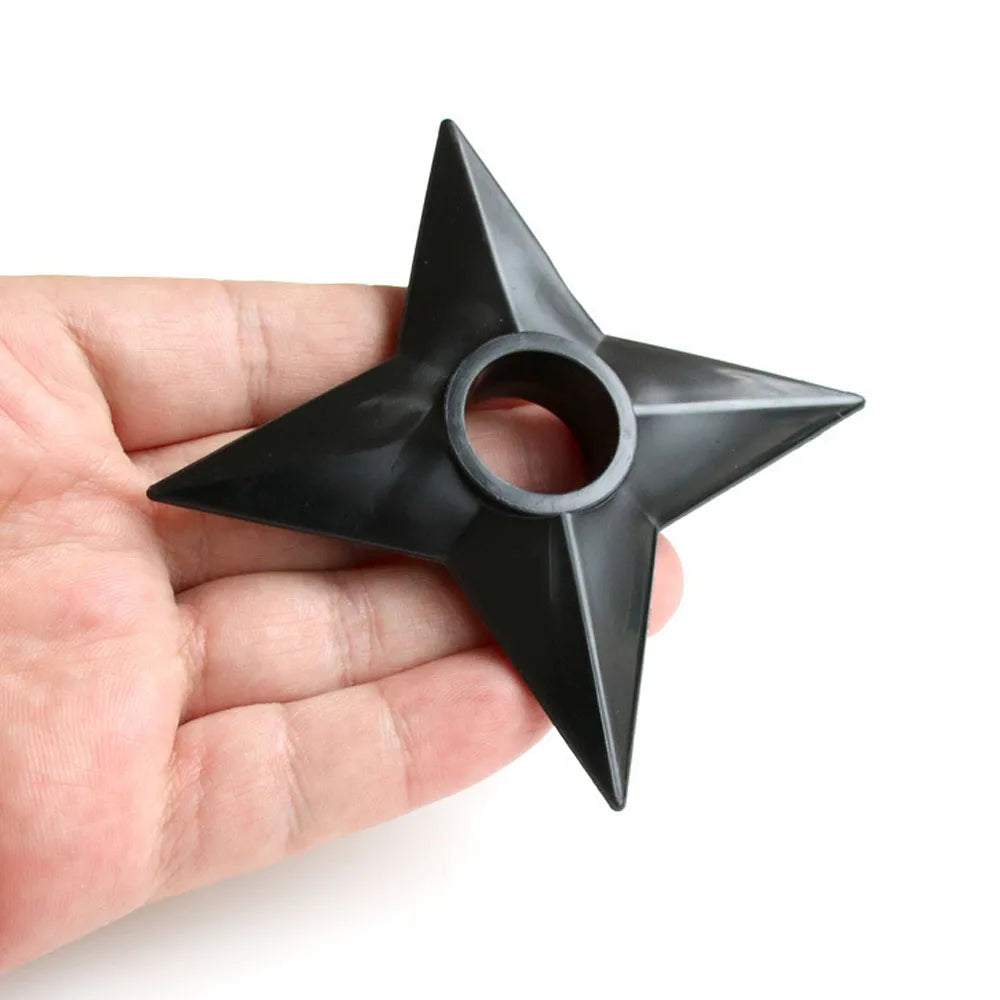 7Pcs Set Anime Naruto Cosplay Weapon Kunai Shuriken Plastic Accessories