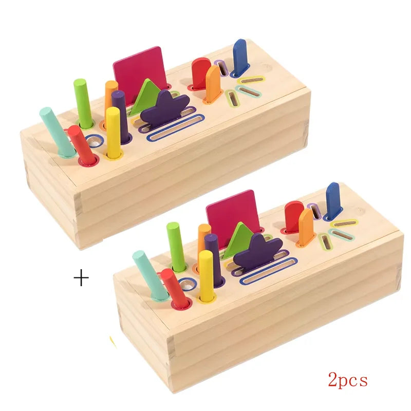3D Shapes Geometric Solids Wooden Color Toy Sorting Toy Developmental Training