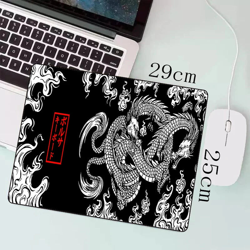 Japanese Dragon Large Gaming Mousepad XXL Keyboard Gamer Mouse Pad Table
