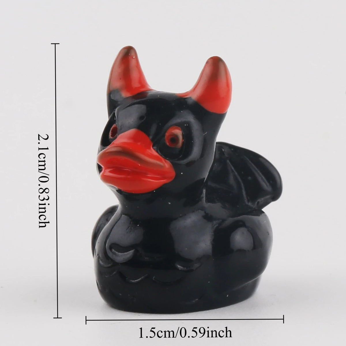 12Pcs Halloween Ducks Ghost Miniatures Set