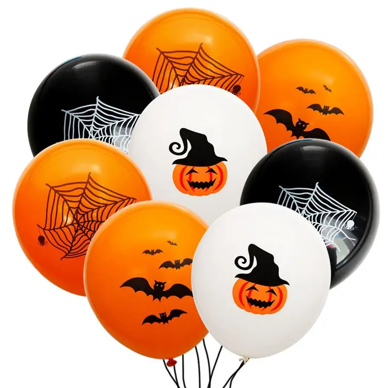 12pcs Halloween Ghost Balloons Party Decoration