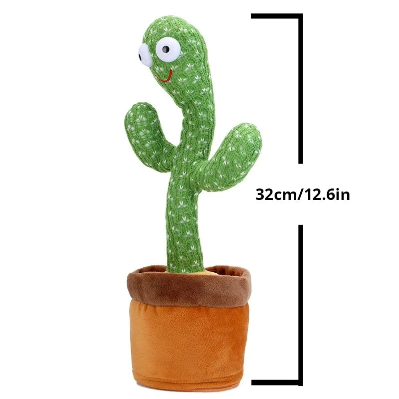Entertaining Dancing Cactus Toy Repeat Talking
