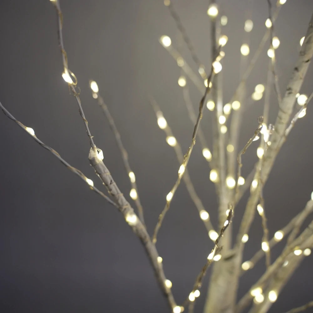 144 LED Birch Tree Light Warm White USB Battery Power Holiday Decorative