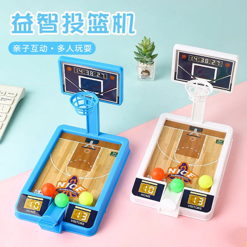 New Shooting Game Machine Mini Basketball Rack Shooting Machine Interaction