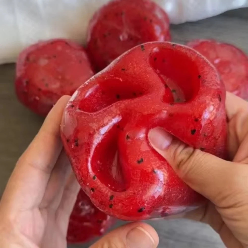 Handmade Watermelon Slushy Squishy Slow Rebound