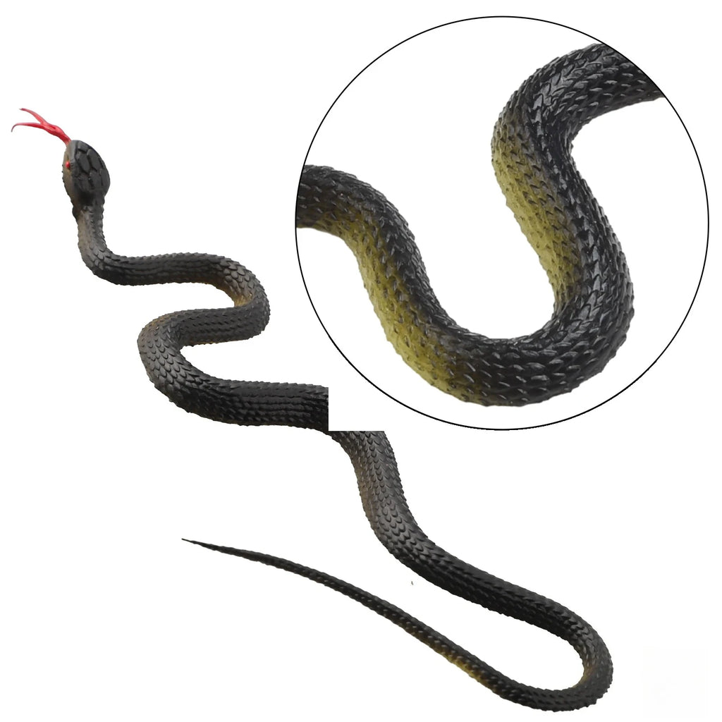 45cm Fake Rubber Snake Realistic Anaconda Toy