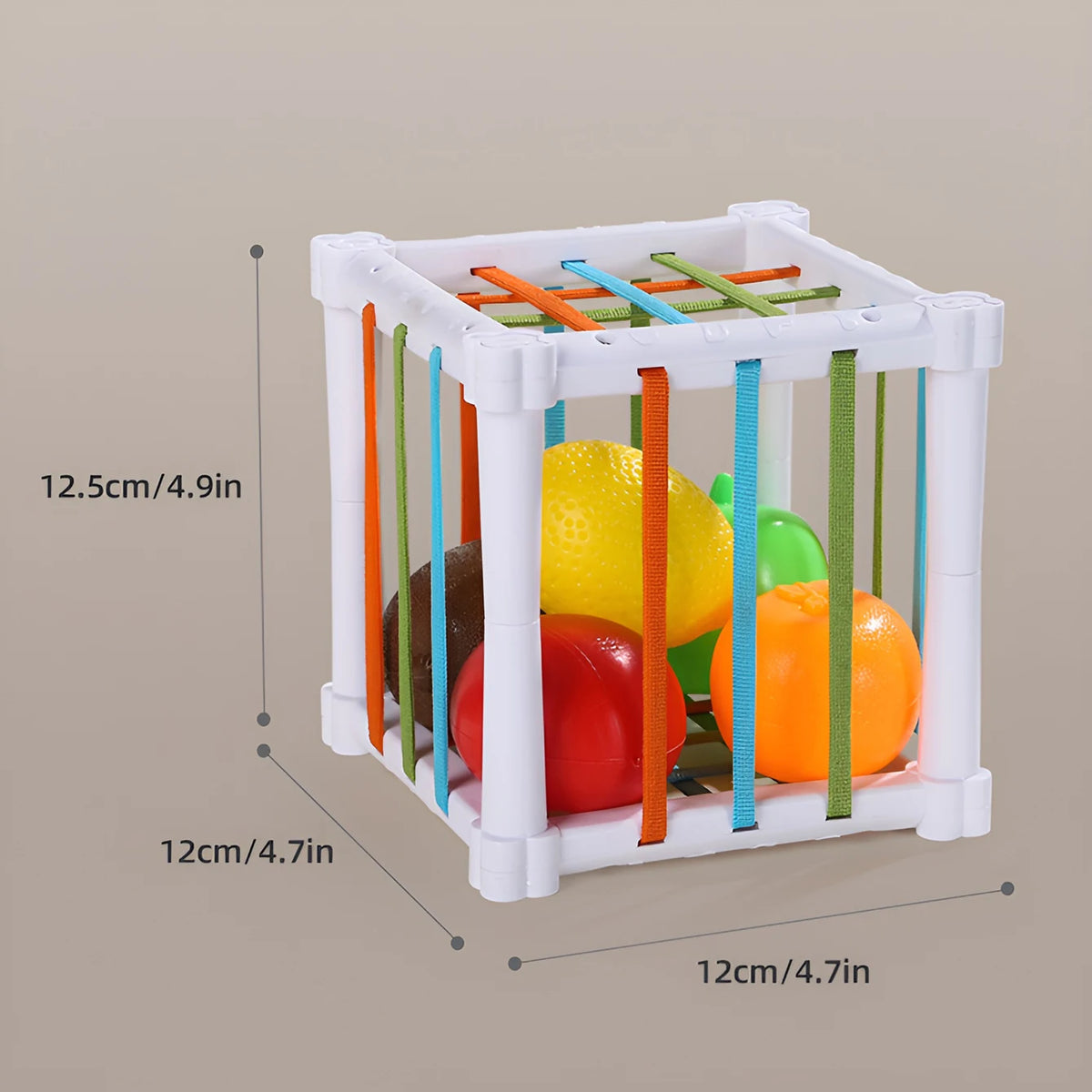 Fruit Cecele Shape Color Recognition Interactive Game