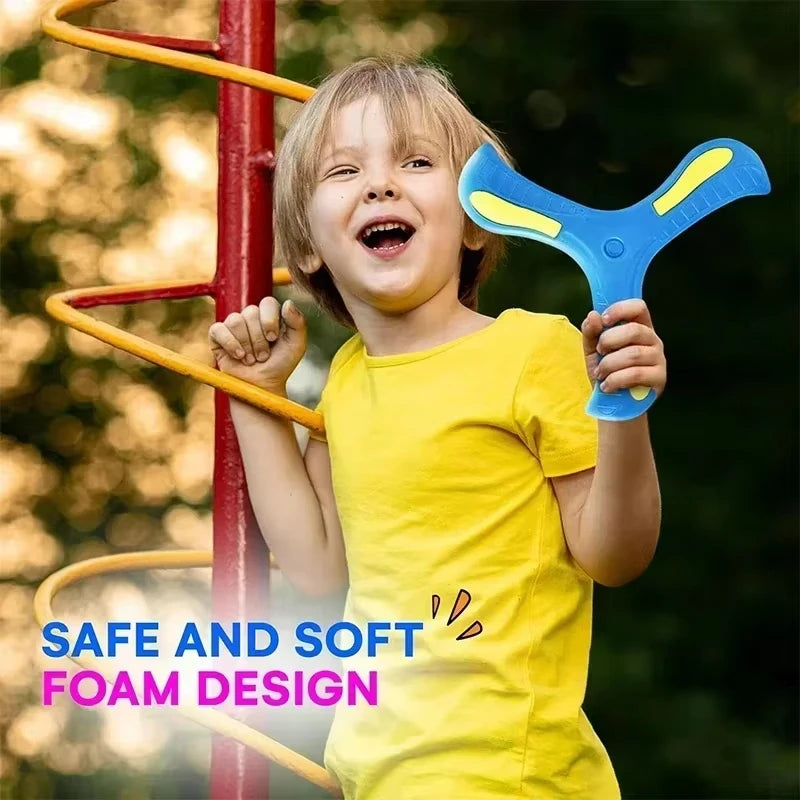 Boomerang Soft Three-leaf Cross Night Light Toy
