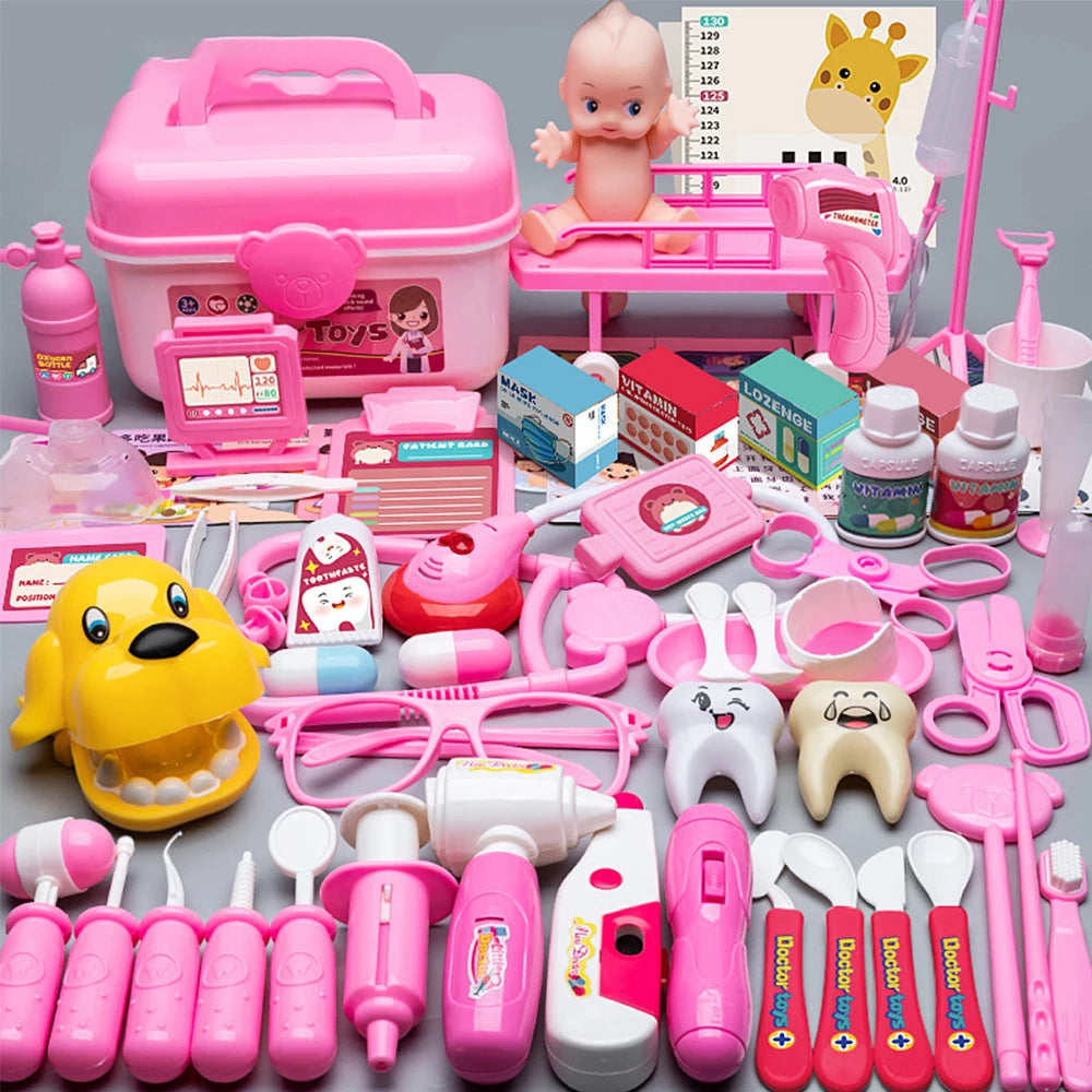 Doctor Play Set Simulation Nurse Toy Accessories Kids