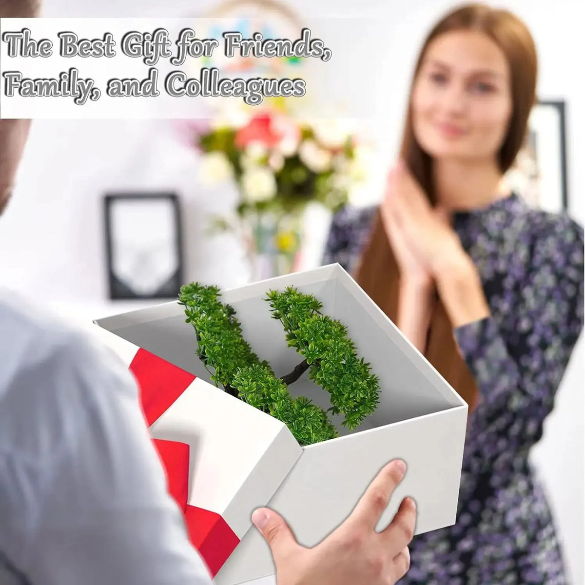 Artificial Plants Bonsai Simulated Tree Potted Fake Flowers Table Porch