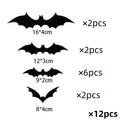 6Pcs Halloween Hanging Banner Garland Spooky Decor
