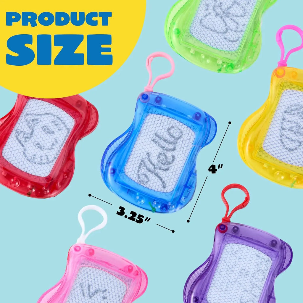 12 Pcs Mini Magnetic Drawing Board Erasable Set