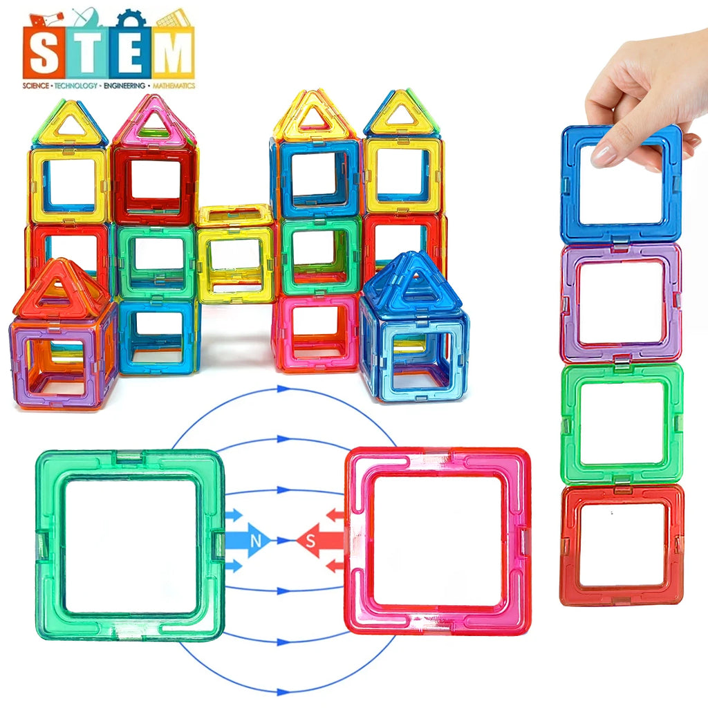 Magnetic Building Blocks Construction Sets STEM