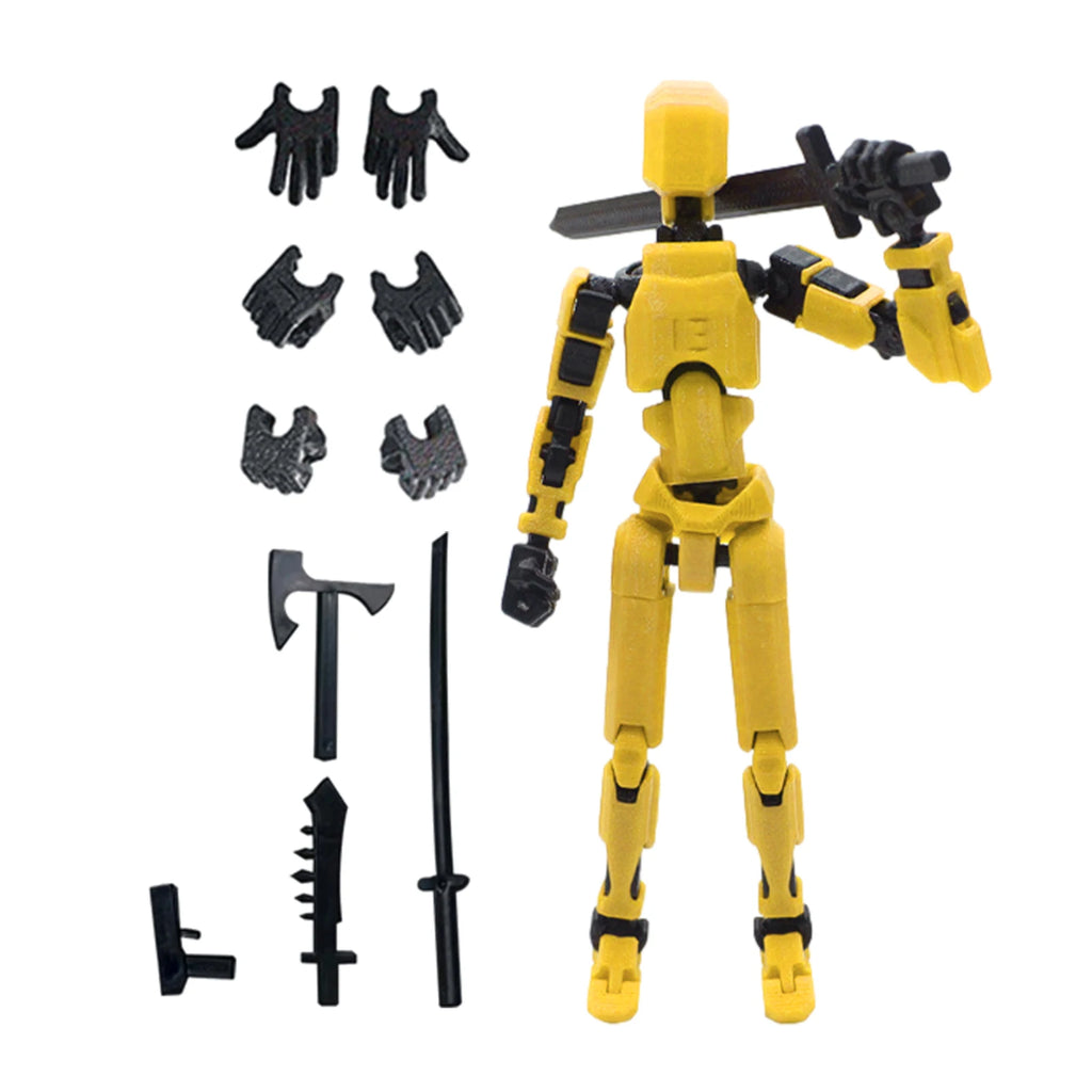 13 Joints Articulate Action Figure Poseable Dummy Doll