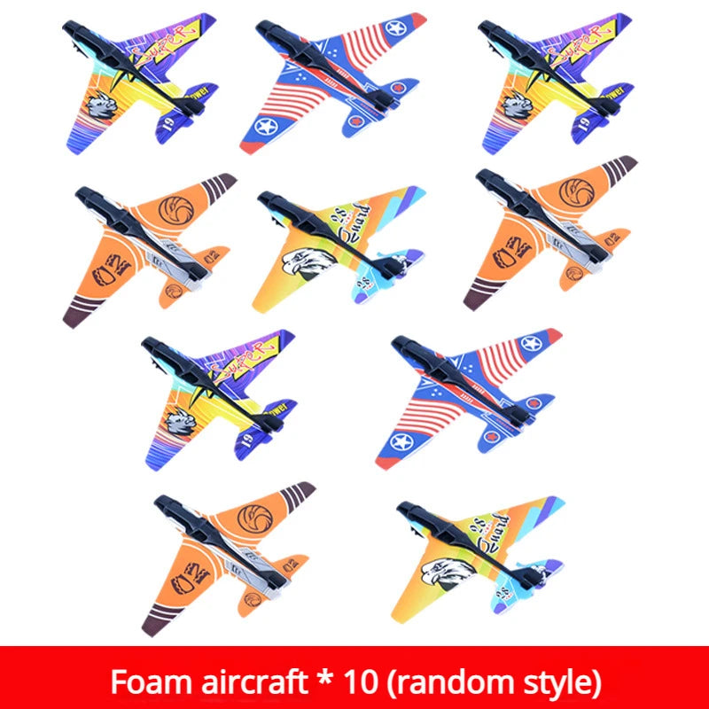 Children's Airplane Launcher Foam Flying Toy