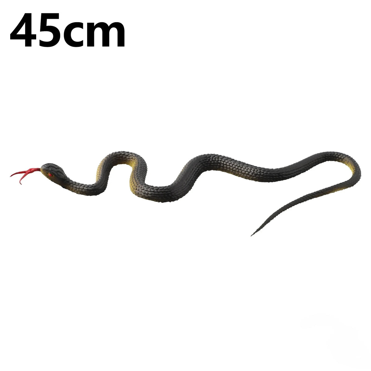 45cm Fake Rubber Snake Realistic Anaconda Toy