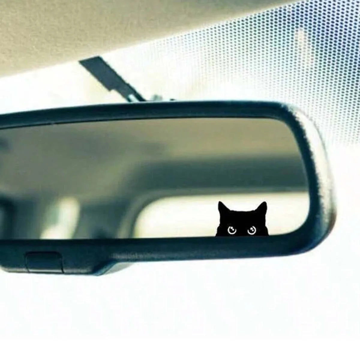 Black Cat Peeker Car Decal Vinyl Sticker