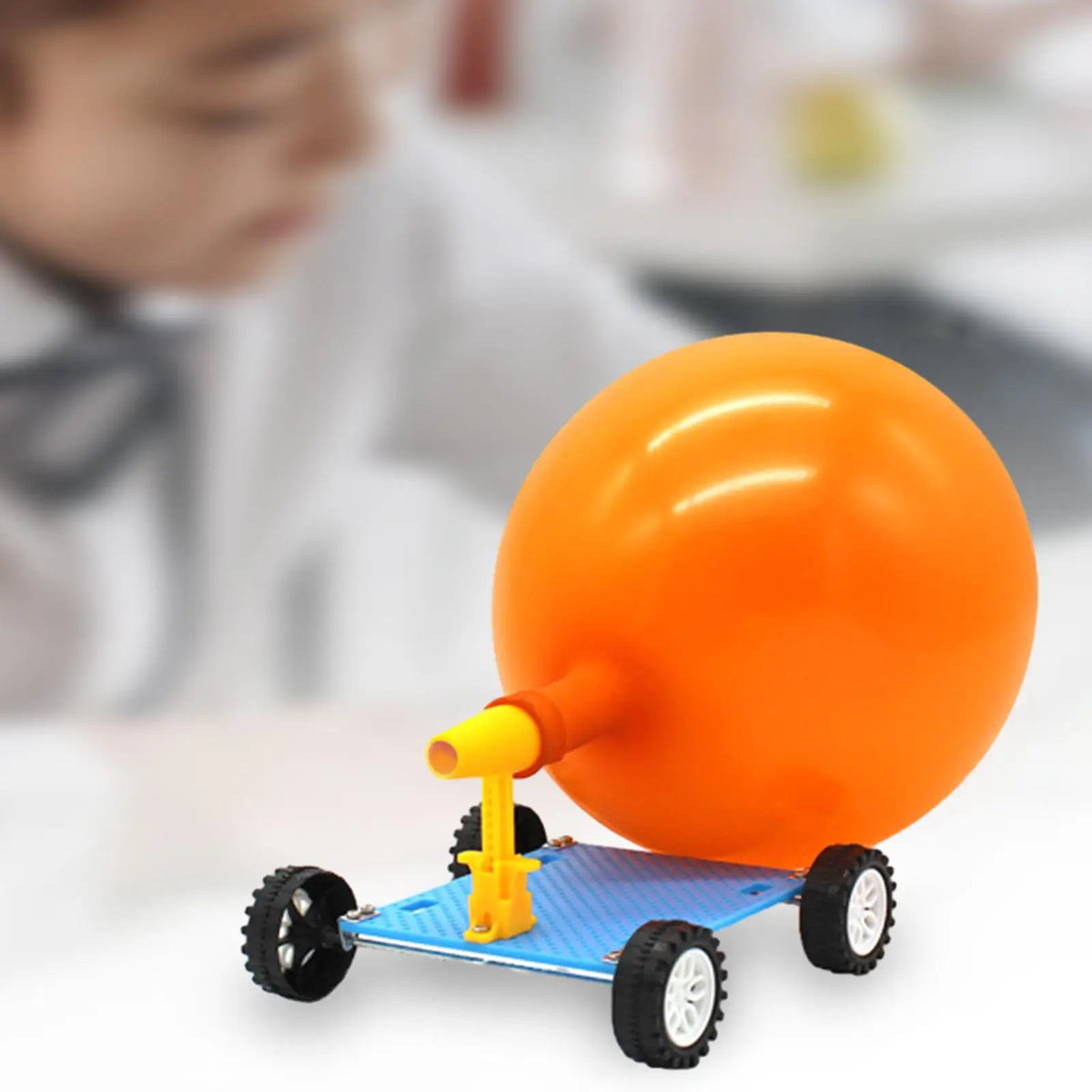 DIY Balloon Car Racer 3D Puzzle Science Experiment