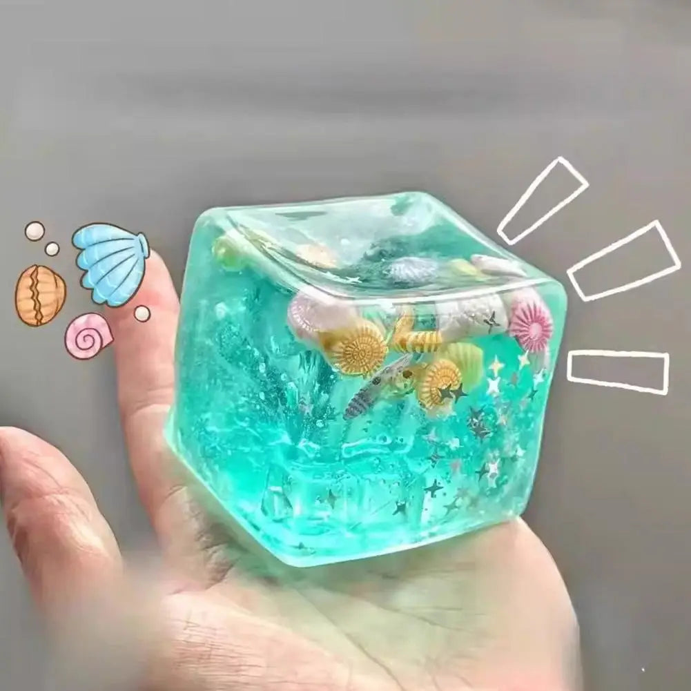 Ocean Block Squishy Stress Ball Sensory Toy