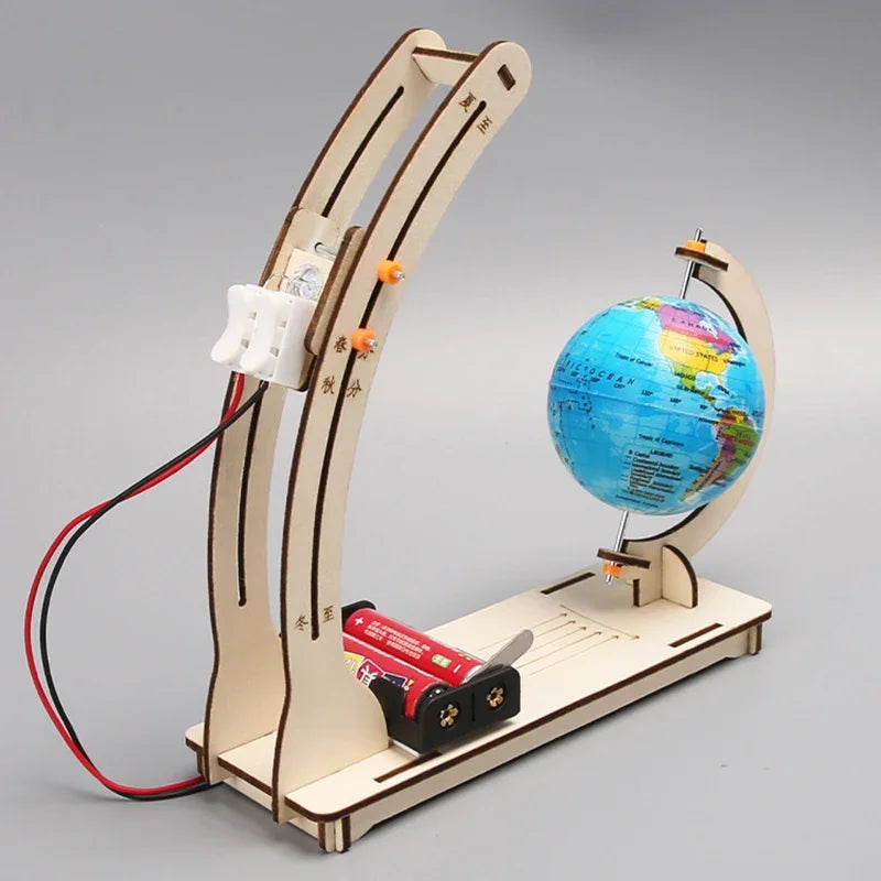 STEM Science Experiment Kit Earth Day Night Cycle Simulation DIY Model Kids