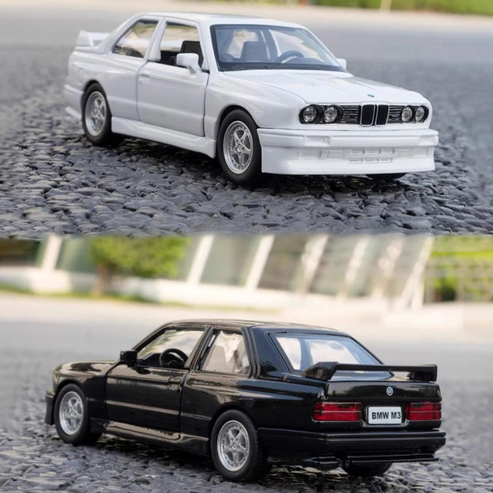 1 36 BMW M3 1987 Alloy Toys Car Model Metal Diecasts Toy Vehicles