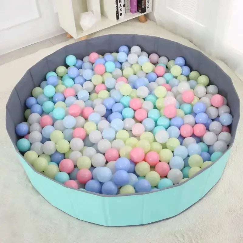 100PCS Colorful Ball Pit Balls Soft Plastic Ocean Balls Indoor Outdoor Play