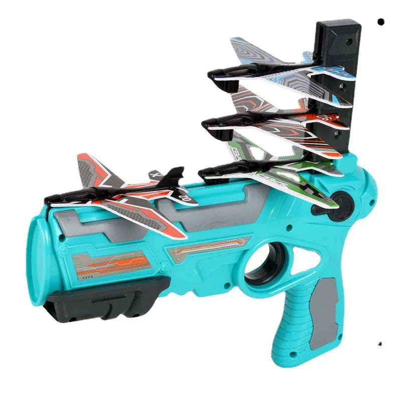 Children's Airplane Launcher Foam Flying Toy