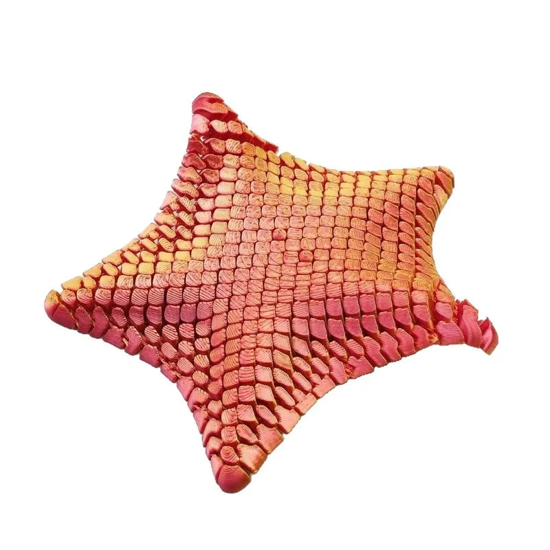 3D Printed Articulated Starfish Fidget Toy