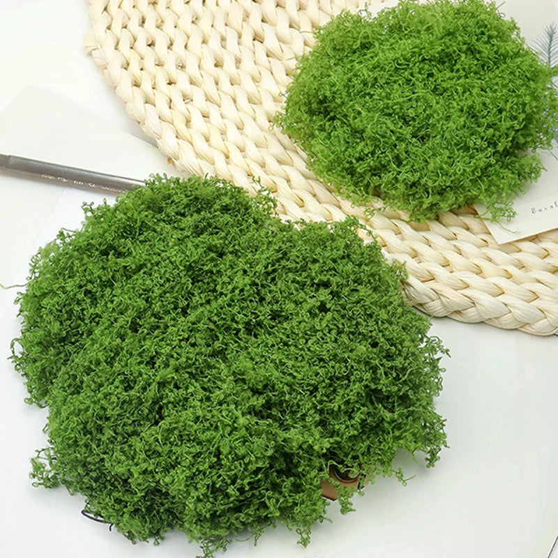 about 20g Artificial Green Plants Polyester Moss Grass Home Living Room Garden