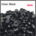 800PCS FLAT Tile 1x1 Dots Round Bricks 35381 98138 MOC DIY Building Blocks