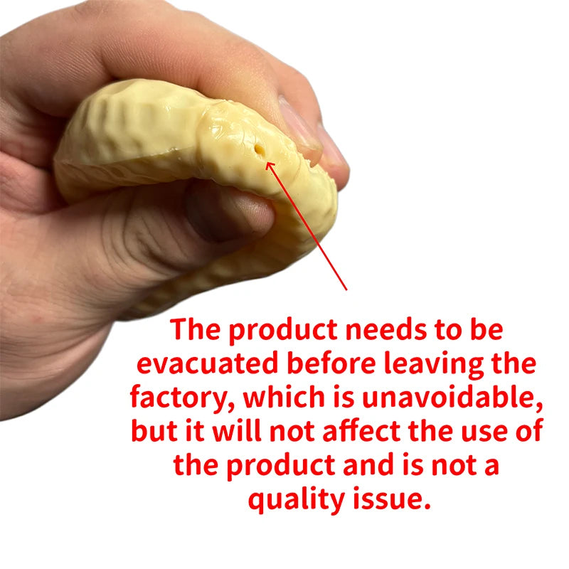 Squishy Peanut Stress Ball Fidget Relief Toy