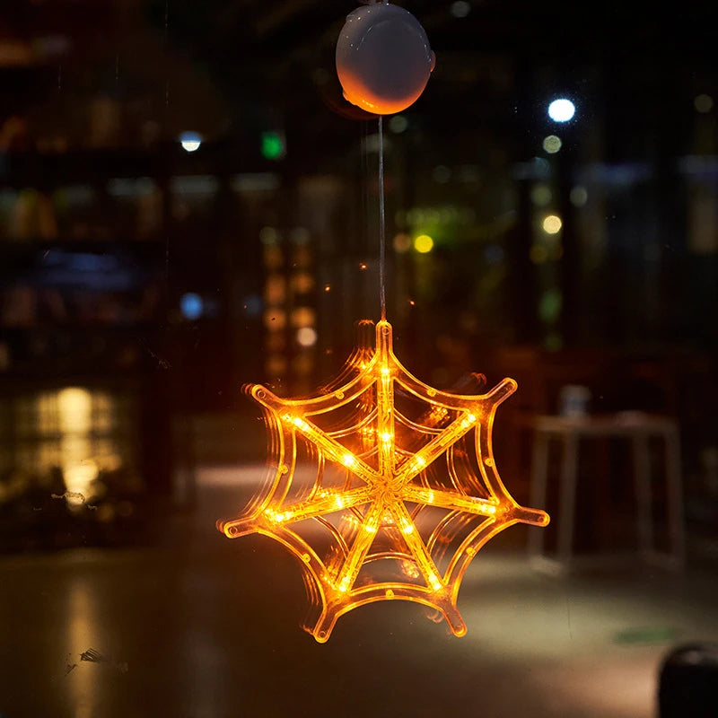 1.5m 10LED Horror Black Crow Bat LED Lights Halloween Party String Fairy Lights