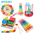 Montessori Baby Toys 3D Wooden Puzzles