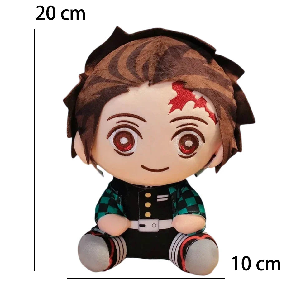 20cm Demon Slayer Plush Doll Anime Character Toy