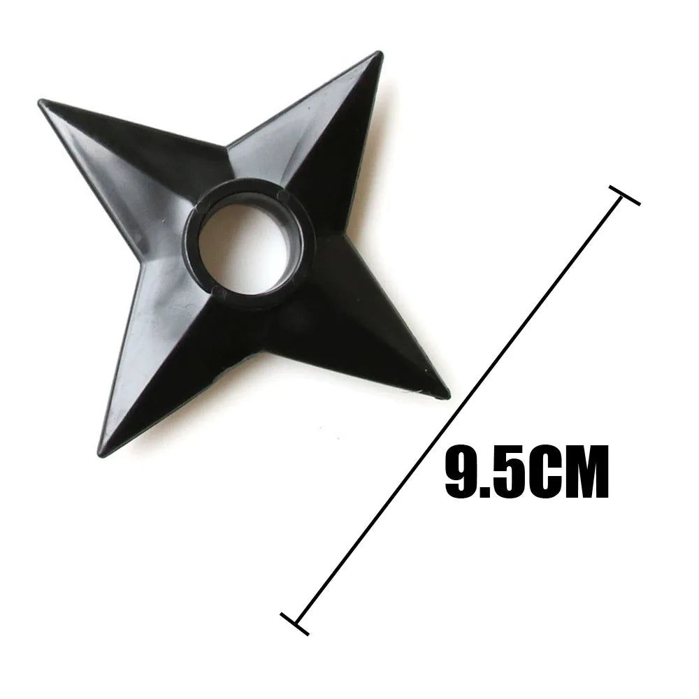 7Pcs Set Anime Naruto Cosplay Weapon Kunai Shuriken Plastic Accessories