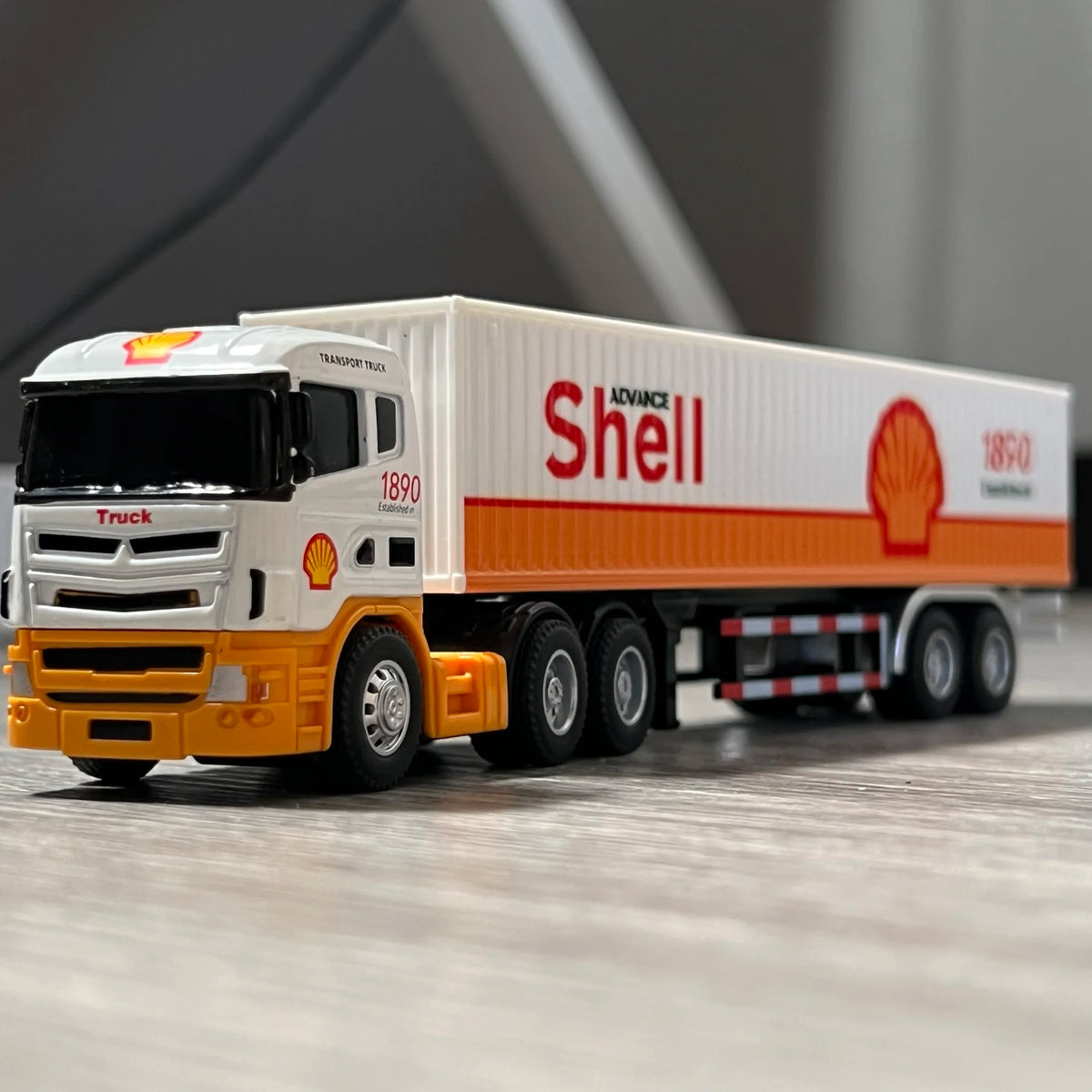 1:64 Scania Container Truck American Container Truck Alloy Diecast Model Car