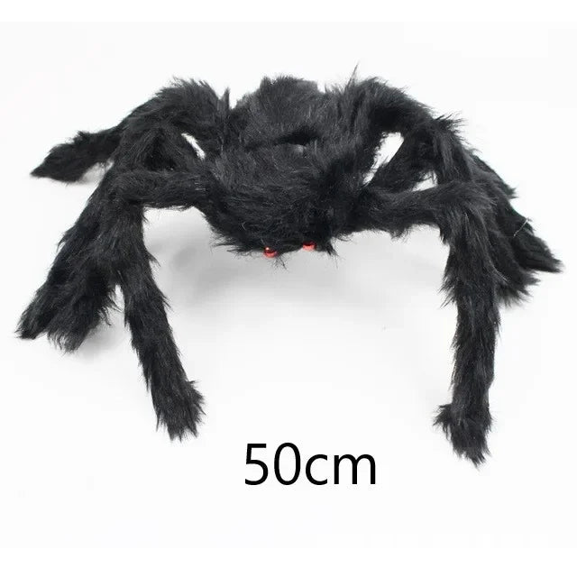 Halloween Big Plush Spider Oversized Soft Decoration